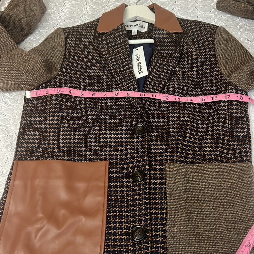 Steve Madden Kelly Blazer:Size S - Picture 9 of 10